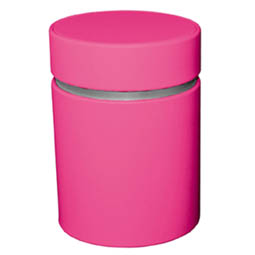 Wattestäbchendosen: pink special rund
