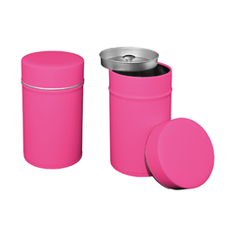 Metalldosen-Hersteller: Dual Dose pink, Art. 4051