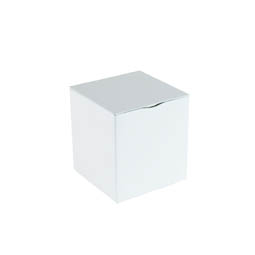 Werbeverpackungen: Tee box square black; Artikel 8105