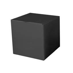 Metallverpackungen: black square 50g
